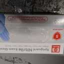Basic Medical Blue Nitrile Exam Gloves - Latex-Free & Powder-Free - NGPF 7001(Case of 1,000), Small (Blue, S)