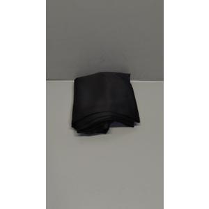 BGment Small Black Curtains 34x30 Inch for Short Window - Rod Pocket Half Window Drapes for Kitchen Cafe Decorative Thermal Insulated Room Darkening Blind Rv Camper Privacy, 2 Panels