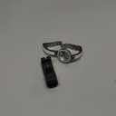 Gold Watches for Women, Bangle Dainty Womens Watch for Small Wrists, Luxury Vintage Ladies Watches with Adjustable Bracelet, Waterproof Analog Watch, Birthday & Valentines Day Gifts for Women (03-SilverWhite)