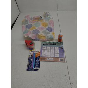 Set of 4: Palmer Paints™ Bonfire Orange Acrylic Paint, 2 fl oz + Sketch Coloring Book AND Paper Mate InkJoy Retractable Gel Pens, Medium Point, 0.7 mm, Assorted Bright Colors, Pack of 2 +  Scotch Heavy Duty Packaging Tape, 1.88" x 900", 1 Dispenser