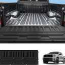 LASFIT Tailgate Mat for Toyota Tundra 2007-2021 (Not Fit Drop-in Liners), All Weather Truck Tailgate Liner for Tundra TPE Tailgate Protector Liner Tundra 2007-2021 Accessories, Black