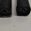 Rechargeable Electric Salt and Pepper Grinder Set with Charging Base, DERGUAM Stainless Steel Pepper Grinder with Adjustable Coarseness and Led Light