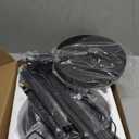 JOOFO Floor Lamp,30W/2400LM Sky LED Modern Torchiere 3 Color Temperatures Super Bright-Tall Standing Pole Light with Remote & Touch Control for Living Room,Bed Room,Office (Black)