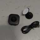 1080P HD Indoor Camera for Indoor Security with App Control Motion Detection & Night Vision Wireless WiFi Rechargeable Pet Camera for Home/Office 24/7 Cycle Save Video Only