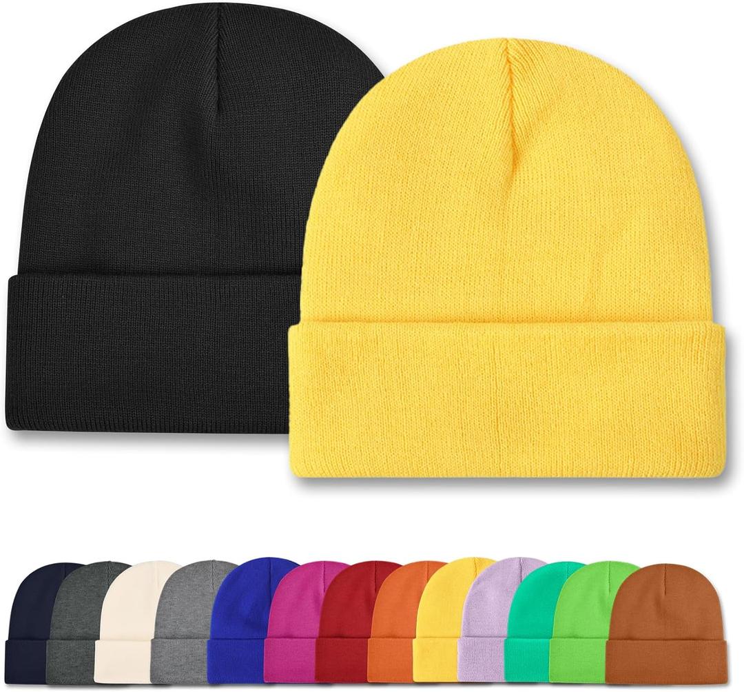 Toddler Beanie Baby Beanies for Boys Girls Kids Winter Hats Children Knit Warm Caps 0-12years