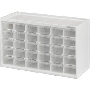 BLACK+DECKER Storage Organizer, 30 Drawer Modular Storage System, Easily Stackable (BDST40730FF)