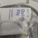 Jool Baby Quick Flip Toilet Seat, Built-in Potty & Splash Guard (Elongated)