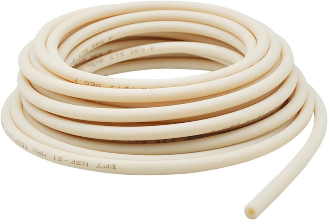 Eujgoov BPT Tube 3.2 x 6.4 mm Silicone Tube Peristaltic Pump Hose Acid Alkaline Laboratory Pump Specialty Extruded BPT Hose 1 Meter