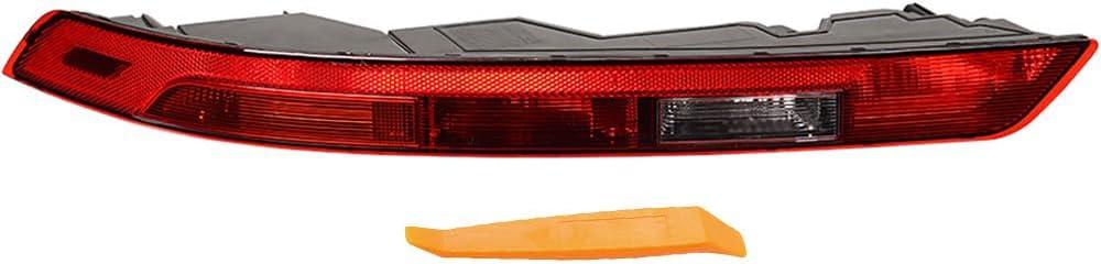 Astra Depot Replacement For US Edition 2018-2021 Audi Q5 80A945069A Rear Bumper Tail Light Reverse Light Fog Lamp Left-Driver + Removal Tool
