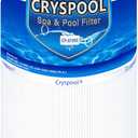 Cryspool 07065 Filter Compatible with CX500-RE, C500, PA50, Ultral-A11, PP-A11, C-7656, FC-1240, 50 Sq. Ft Pool Filter Cartridge, 1 Pack
