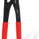 WISEUP Groove Joint Pliers 7 Inch with Fast Adjustable Pliers V-Jaw Tongue and Groove Pliers Wrench for Water Pump, Home Repair, Plumbing, Gripping, Nuts, Bolts, Pipe, Fittings