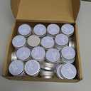 MTLEE 50 Pcs Blue Floral Wedding Thank You Candles Gifts for Guests, Bridal Shower Baby Shower Favors, 1 oz Mini Lavender Scented Soy Wax Candles Tin Bulk for Birthday Aromatherapy Party Favors