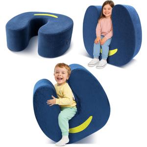 Memory Foam Sensory Chair for Kids - Soft Squeeze Seat Calming Tool for Kids with Autism ADHD, Compression Rocking Chair for Special Need Child, Sensory Room Must Have Toys, Ideal Gift for Boy Girl