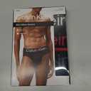 Calvin Klein Men's Intense Power 3-pack Hip Brief (Medium, Black, Grey Sky, Pompeian Red)