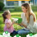 Kids Gardening Set Toys, Quality Garden Tool Kit for Kids and Toddlers, Includes Two Shovels, Garden hat,Rake, Apron,Gloves, Watering Can, and Tool Bag (Blue)