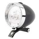 BlueSunshine Vintage Retro Bicycle Bike Front Light Lamp 3 LED Headlight with Bracket (Black)