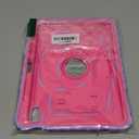 OKP Case for iPad A16 11th Generation 11 inch 2025/ 10th Generation 10.9 inch 2022, Shockproof Rugged Heavy Duty 11/10 th Gen i Pad Protective Cover with Pencil Holder/Kickstand, Purple+Hot Pink