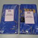 Slergut Graduation Party Decorations 2025, 3 Pack Graduation Tablecloth 54"x108", 2025 Graduation Party Table Decorations Blue, Graduation Party Supplies Plastic Tablecloth Congrats Grad Decorations