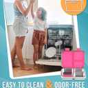 My Vesperbox - Stainless Steel Bento Lunch Box for Kids & Adults  3-Compartment Leakproof Lunch Container, Eco-Friendly, Dishwasher Safe, Perfect for Healthy School & Work Meals (Purple)