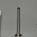 Long Door Stops, 8 Inch Stainless Steel Doorstop, Brushed Door Stopper, Anti-Collision Resistance with Rubber Absorber, Doors Holder Catch Wall Protector Silver (1 Pack)