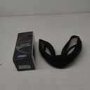 Car Steering Wheel Cover, Anti-Slip, Safety, Soft, Breathable, Heavy Duty, Thick, Full Surround, Sports Style (Black with Red line)