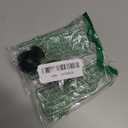 Modern Set of 2 Round Curtain Rod Finials, 35mm/1.4in Ball End Caps for 5/8 Inch Drapery Rods, Black Plastic Finials with M5 Screws, Fits Bedroom/Living Room Curtain Rods, Home Decor Upgrade