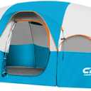 CAMPROS CP 8 Person Camping Tent, Room Divider, Rainfly, Weather Resistant