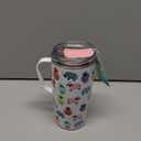 Swig Life 22oz Travel Mug, Insulated Tumbler with Handle and Lid, Travel Coffee Mug, Cup Holder Friendly, Stainless Steel 22 oz Tumbler, Reusable Insulated with Lid (Counting Sheep)