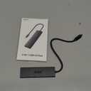 Acer USB C Hub 4 Ports, Multiple USB 3.0 Hub, USBC Splitter for Laptop with TypeC Power Port, Extender for Type C Port Laptop, PC, Desktop and More (USB-C, 0.7ft)