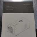Renogy REGO 3000W Pure Sine Wave Inverter Charger w/LCD Display 12V DC to 120V AC Built-in Bluetooth 4-Stage Charging