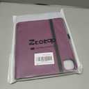 ZtotopCases for iPad Pro 11 Inch Case (M5) 2025/ (M4) 2024 - PU Leather Smart Cover, with Auto Wake/Sleep, Multiple View Angles, Hand Strap & Pocket - Purple