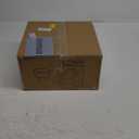 Wimarsbon Storage Ottoman, Modern Round Footrest with Soft Padded Seat, Teddy Velvet Footstool with Wood Legs, Accent Small Table or Plant Stand for Hallway, Living Room (Brilliant Yellow)