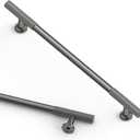 Asidrama 10 Pack 7.5 Inch(192mm) Brushed Black Nickel Cabinet pulls Kitchen Cabinet Handles, Cabinet Pulls Kitchen Cabinet Hardware for Cupboard Drawer Pulls