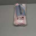 Romanstile Spring Pink Gingham Tablecloth Rectangle, Outdoor Waterproof Heavy Duty Linen Cotton Checkered Table Cloth with Tassel, Wrinkle Free Plaid Table Cover for Easter Picnic Party - 55 x 84 Inch