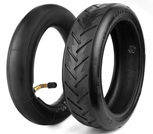 Walshen 8.5 Inch Tire Tube Bent Valve 50/75-6.1 Scooter Rear Tire Replacement for Gotrax/Xiaomi Etc Electric Scooters, Thickened 8.5x2 Inner Tube Bent Valve 90 ° （1 Set）