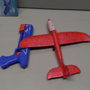 3 Pack Airplane Launcher Toy for Kids, 12.6" LED Foam Glider Plane, 2 Flight Mode Catapult Plane Boy Toys with Stickers, Outdoor Flying Toys Birthday Gifts for 4 5 6 7 8 9 10 12 Year Old Boys Girls