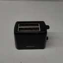 Elite Gourmet ECT1027B Cool Touch Toaster with 6 Temperature Settings & Extra Wide 1.25" Slots for Bagels, Waffles, Specialty Breads, Puff Pastry, Snacks, ETL Certified, 2 Slices, Black