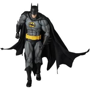 Medicom Toy MAFEX No. 270 Knight Crusader Batman Black Version, Total Height Approx. 6.3 inches (160 mm), Non-scale, Pre-painted Action Figure