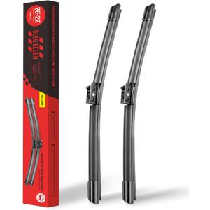BERG REGEN 2 Facotroy Windshield Wiper Blade Sets Replacement for 2023-2020 MBZ GLE350 GLE450 GLE53 GLE580 GLE63 GLS450 GLS580 OEM Quality All Weather - 26"/22" (Set of 2) Top Lock
