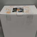 8.5qt Pasta Pot with Strainer Lid, Cast Aluminum Stockpot Multipot, Nonstick Ceramic Coating make Cleanup easy with Tempered Glass Lid, Dishwasher Safe, Induction, Black (Black, 8.5 Quarts)