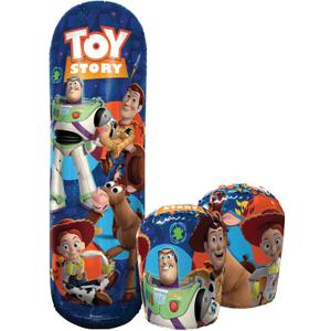 Hedstrom Toy Story 4 Bop Bag Inflatable Punching Bag & Gloves Set, 36 Inch