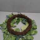 Artificial Eucalyptus Wreath Green\