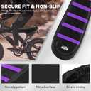 Ebike Seat Cover Upgraded for Ridstar Q20/Q20 pro EBikes Waterproof Non-Slip Seat Cover with Elastic Strap Seat Covers for Electric Dirt Bike (Black with Purple Ribs)