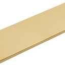 goldenwarm 15 Pack Gold Finger Edge Pulls Drawer Finger Pulls Champagne Gold Kitchen Hardware Handles Bedroom Dresser Drawers,5in Hole Center