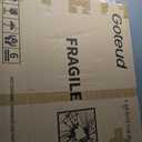 Vanity Mirror With Lights, 24" X 20" LED Makeup Mirror, Lighted Makeup Mirror With Dimmable 3 Modes, Touch Screen Control Vanity Mirror Square Silver (24 * 20)