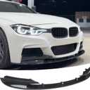 Front Bumper Lip Splitter Spoiler Fit for BMW F30 F31 M Sport 3 Series 2012-2018 328i/ 330i/ 335i/ 340i/ 330e Accessories Air Chin Body Kit (Carbon Fiber Style)