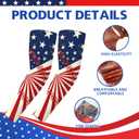 2 x Skicuff 6 Pairs Baseball Arm Sleeve for Youth Boys, Small, Flag
