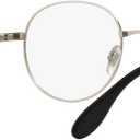 Ray-Ban RX6343 - 2595 Eyeglasses Silver Frame 47mm w/ Clear Demo Lens
