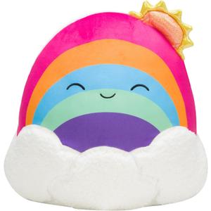 Squishmallows 14-Inch Sunshine Rainbow with Clouds - Large Ultrasoft Official Kelly Toy Plush
