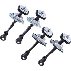 Car Door Check Strap Hinge Stopper Limiter for 2006-2010 Honda Civic LH RH Side Replacement 72380-SNA-003-4PCS